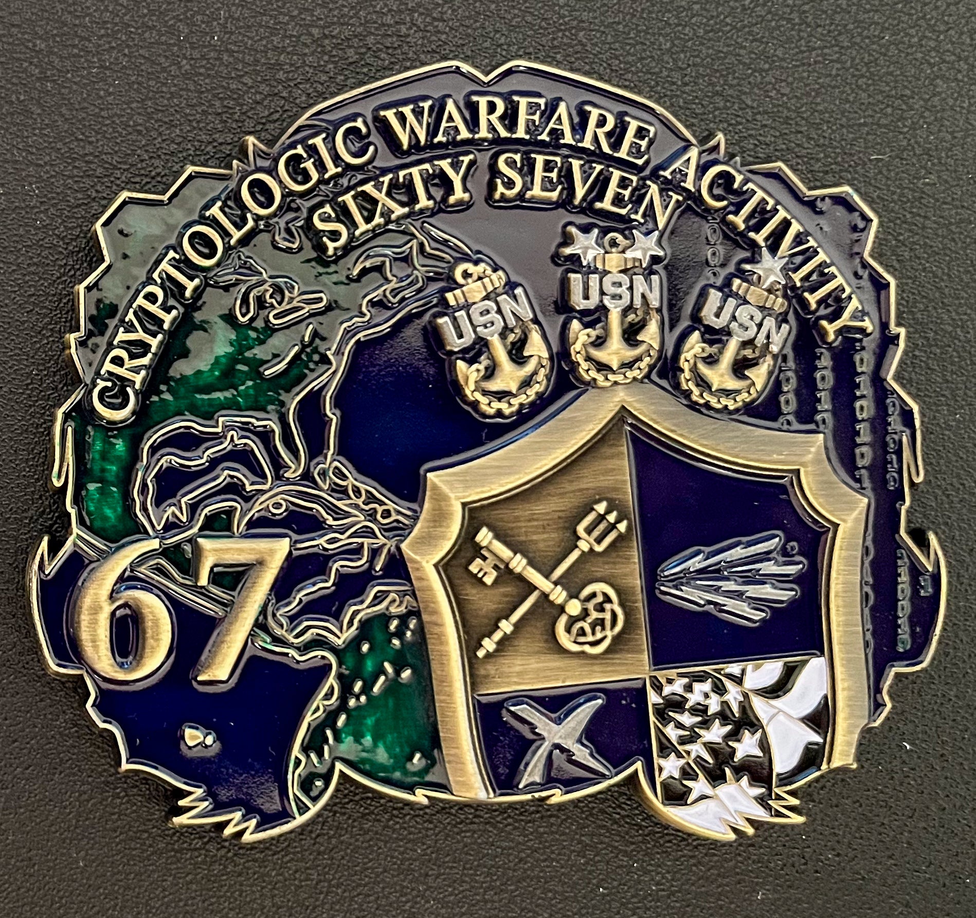 CWA-67 Badger Coin | CWA-67 Chiefs Mess